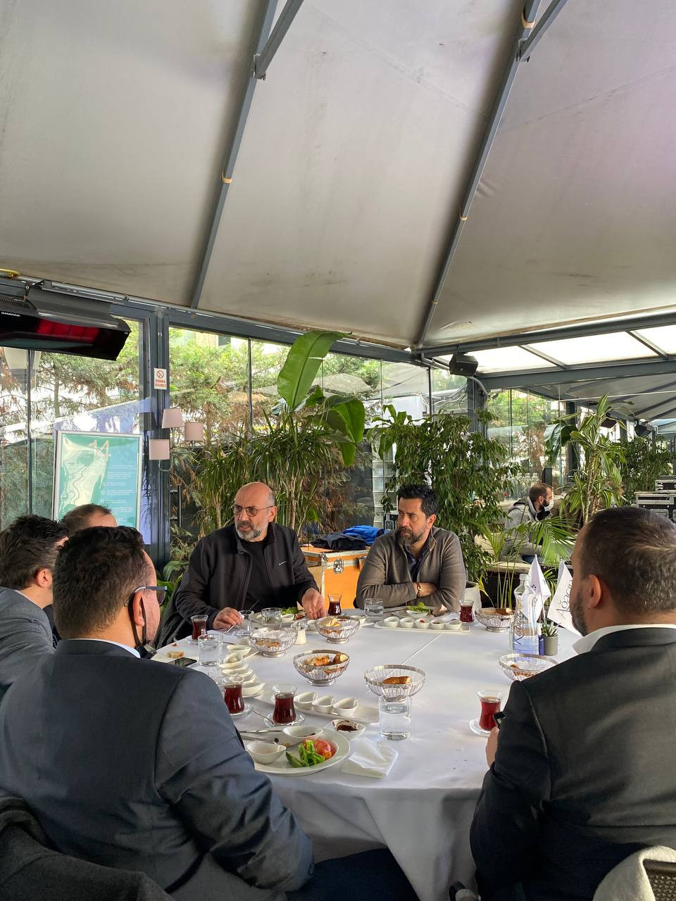 Architects from Ağacın İzinde met at a breakfast organized by Yıldız Entegre