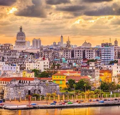 oasis in the middle of colorful architecture: havana parks